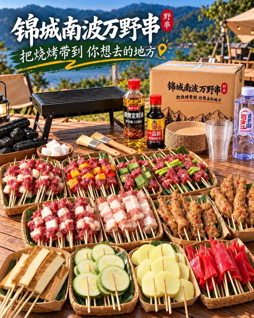 露营烧烤套餐原始产品图